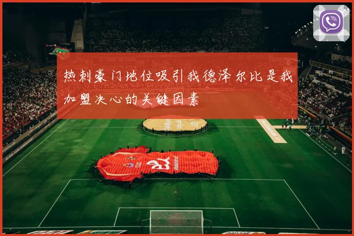 热刺豪门地位吸引我德泽尔比是我加盟决心的关键因素